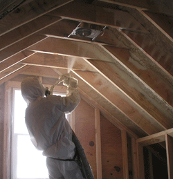 Naperville IL attic spray foam insulation